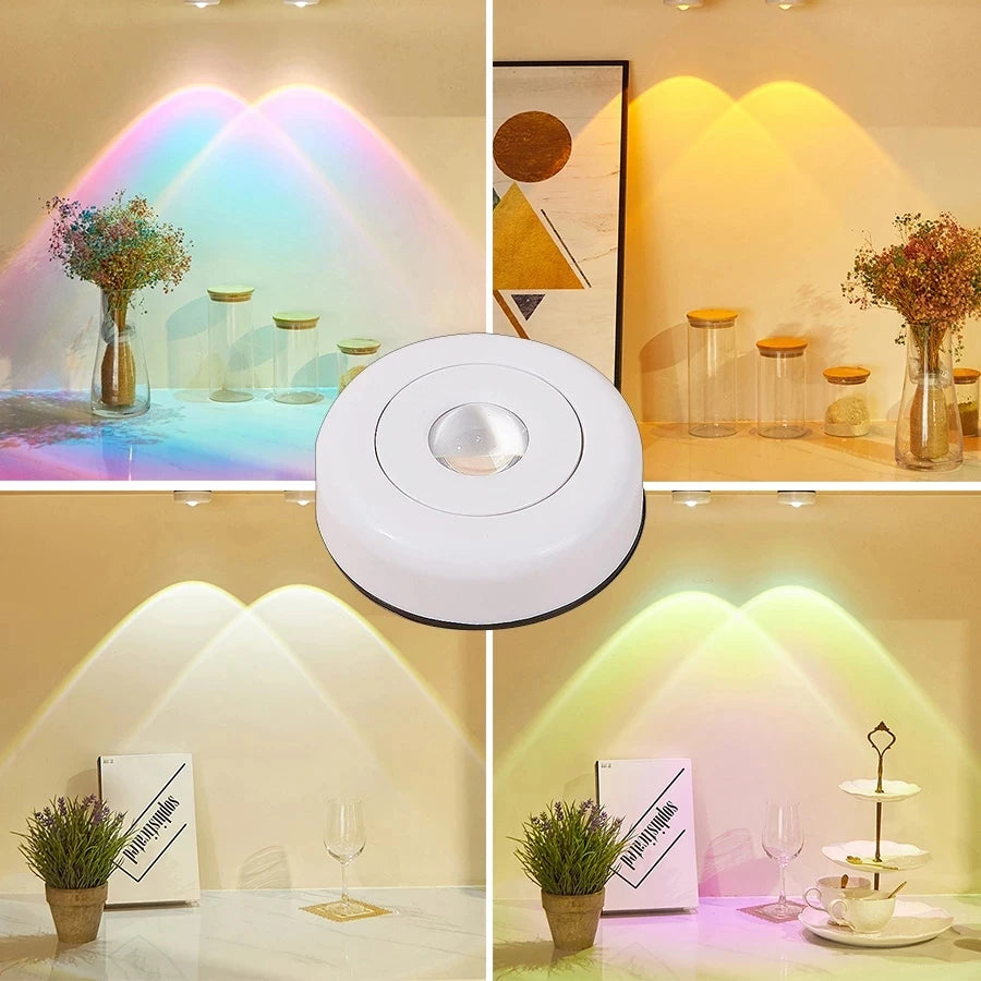 Touch Ambient Night Light Bedroom Decor Sunset Lights Cabinet Decorate Lamp for Wall Lamps Kitchen Cupboard Decoration Lightinng