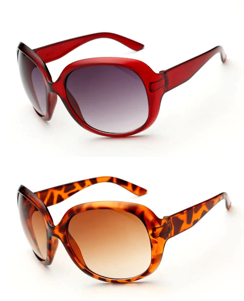 Fashion Women Sunglasses Classic Brand Designer Shades Oversize Oval Shape Sun Glasses Women UV400