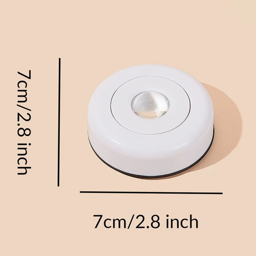 LED Cabinet Lights Battery Powered Touch NightLight Stick On Wall Sunset Lamp for Kitchen Bedroom Closet Decoration Dropshipping