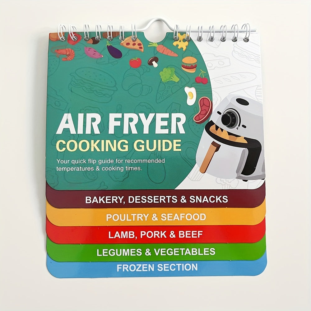 Air Fryer Cheat Sheet Magnets: Cooking Times Chart, Conversion Guide & More - The Ultimate Air Fryer Accessories!