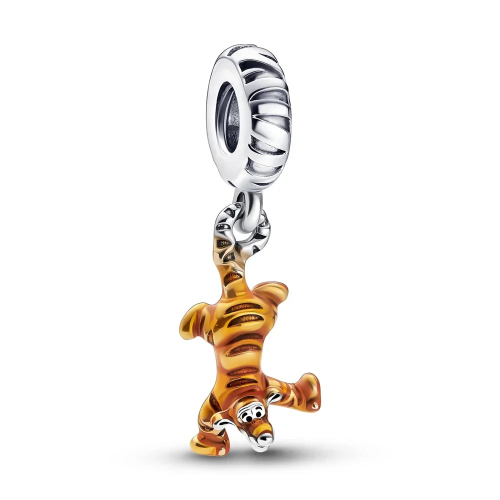 New Sterling Silver Charm 100th anniversary pendant Fit Original Pandora Bracelet Herocross Disney Micky Women DIY jewelry gift