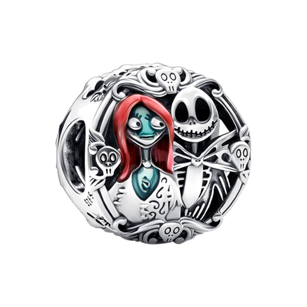 New Sterling Silver Charm 100th anniversary pendant Fit Original Pandora Bracelet Herocross Disney Micky Women DIY jewelry gift