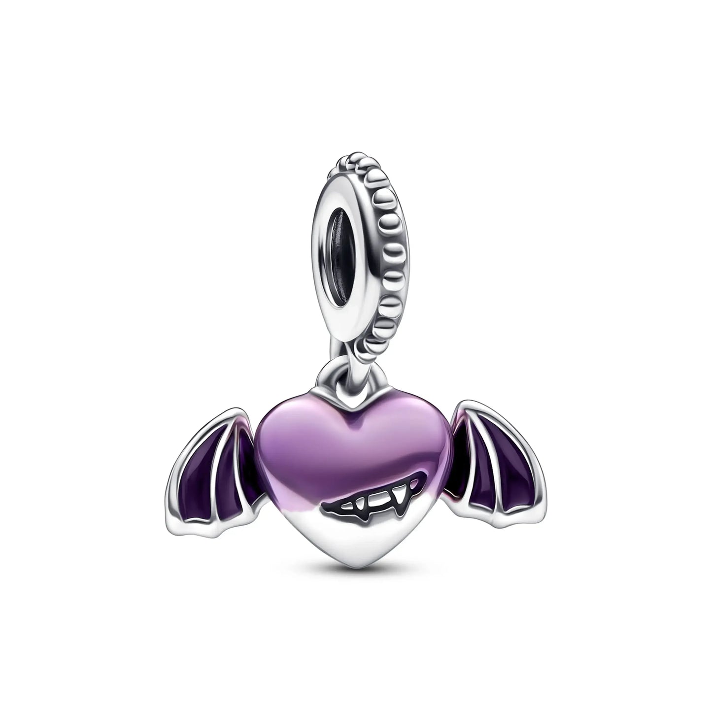 925 sterling silver jewelry MINISO Disney Halloween trio charm suitable for Pando original bracelet women pendant beads DIY gift