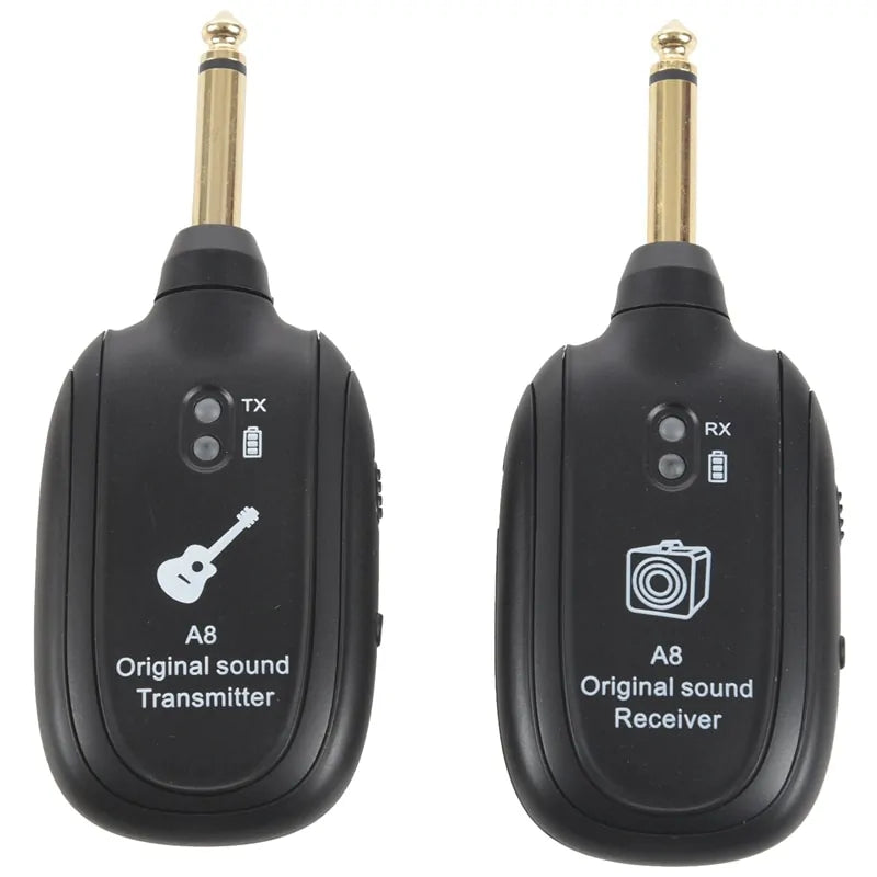 Built-in Rechargeable Wireless Guitar Transmitter