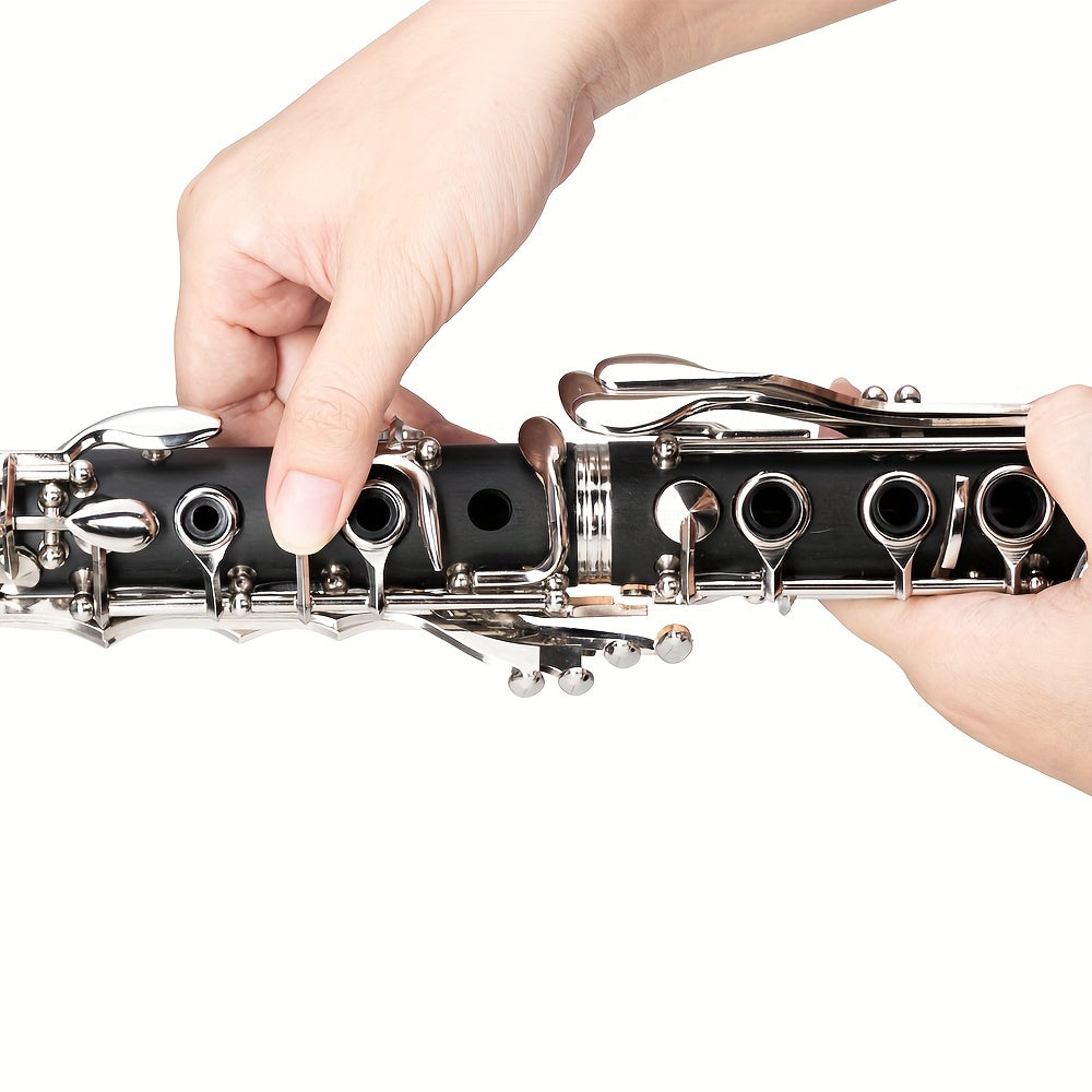 17 keys in B flat hardwood, black S101 flute