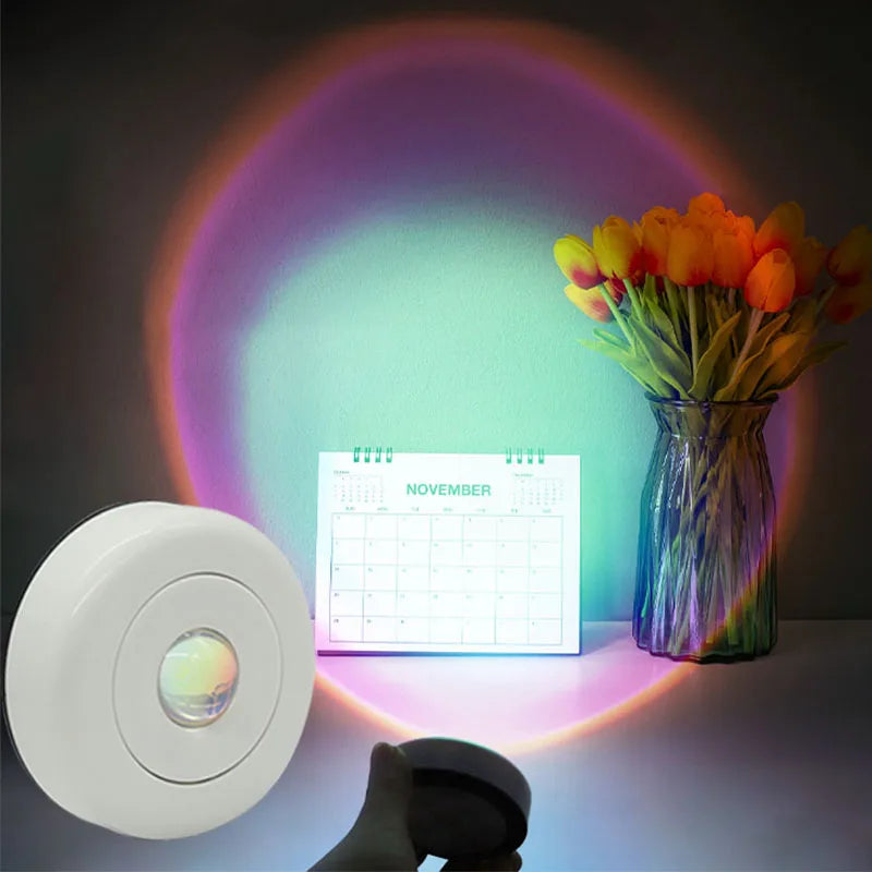 Touch Ambient Night Light Bedroom Decor Sunset Lights Cabinet Decorate Lamp for Wall Lamps Kitchen Cupboard Decoration Lightinng