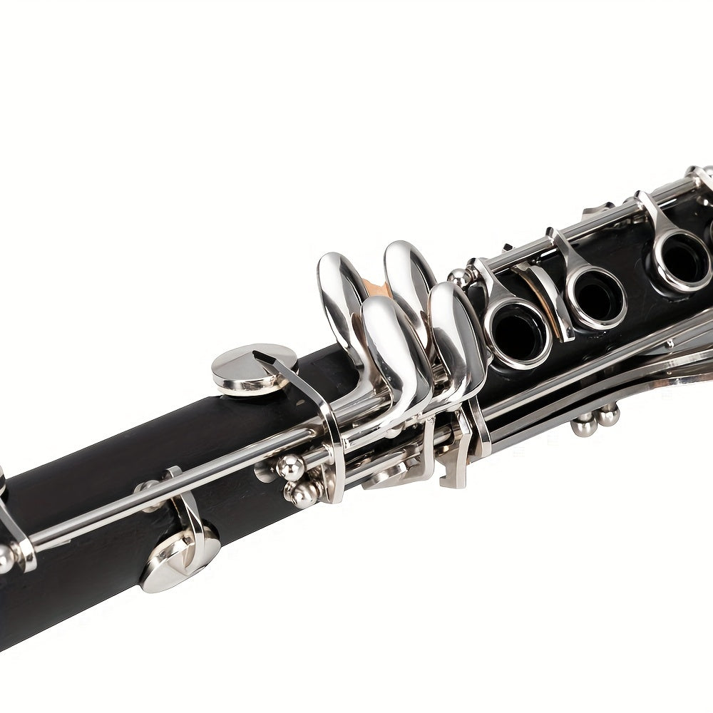 17 keys in B flat hardwood, black S101 flute