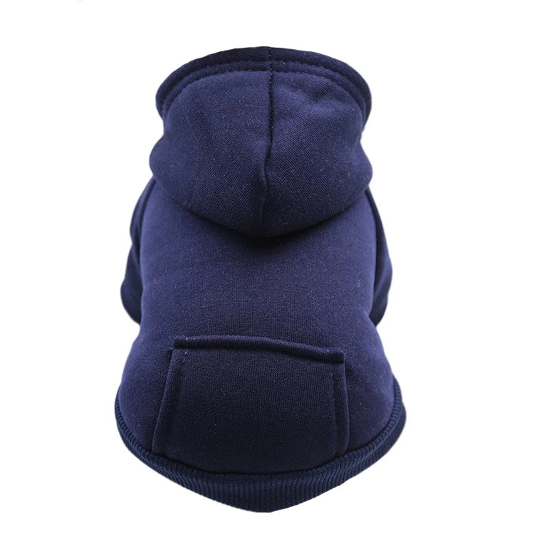 Dog Winter Hooded Sweatshirt for Small and Medium Doggy Pet Coat Puppy Cat Jacket Clothes Chihuahuas French Bulldog Costume