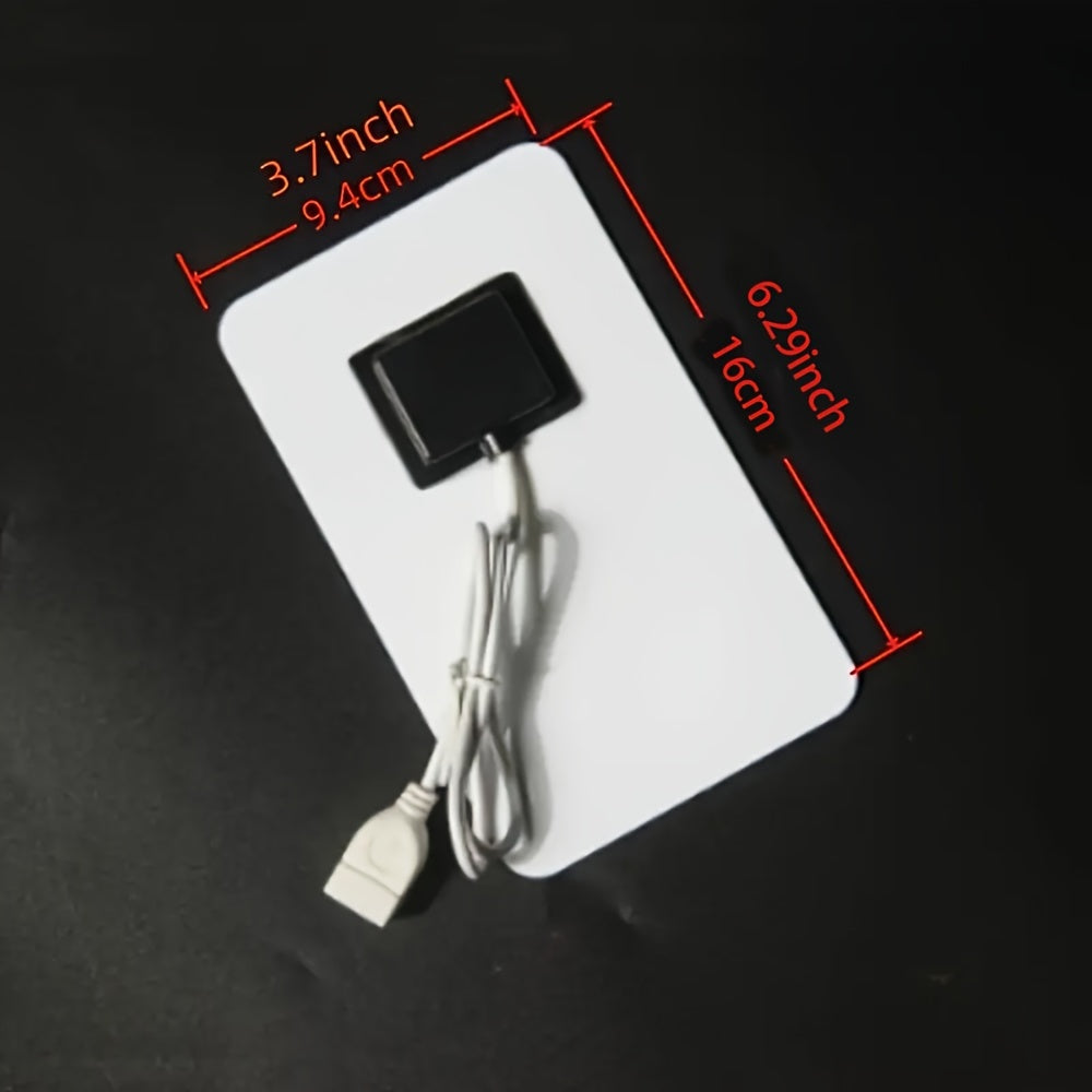 1pc Solar Portable Charging Panel Outdoor Waterproof Solar USB Charger Is Suitable For Outdoor Travel And Camping, Mobile Power, Mobile Phone Charging Bank, Flashlight, Fan
