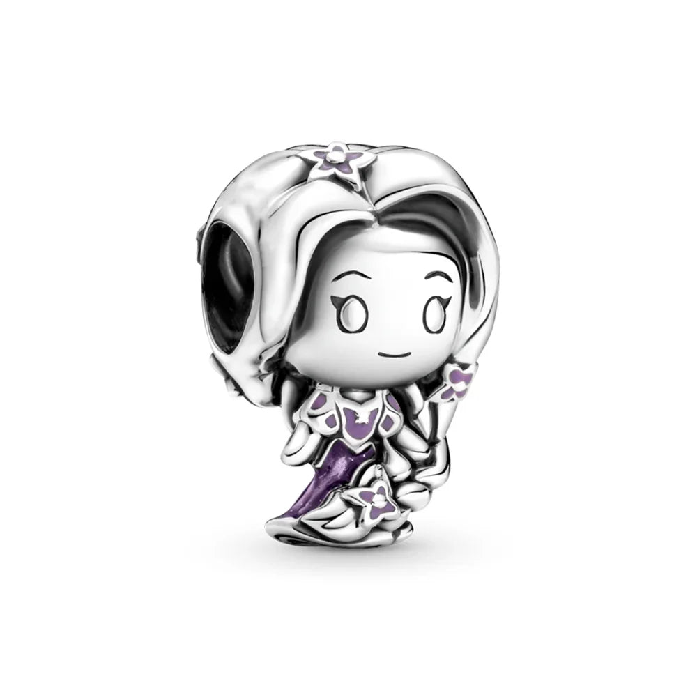 New Sterling Silver Charm 100th anniversary pendant Fit Original Pandora Bracelet Herocross Disney Micky Women DIY jewelry gift
