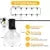 Outdoor String Lights,30FT Globe Patio Lighting G40 Bulbs Waterproof Shatterproof for Backyard Garden Porch Christmas Party
