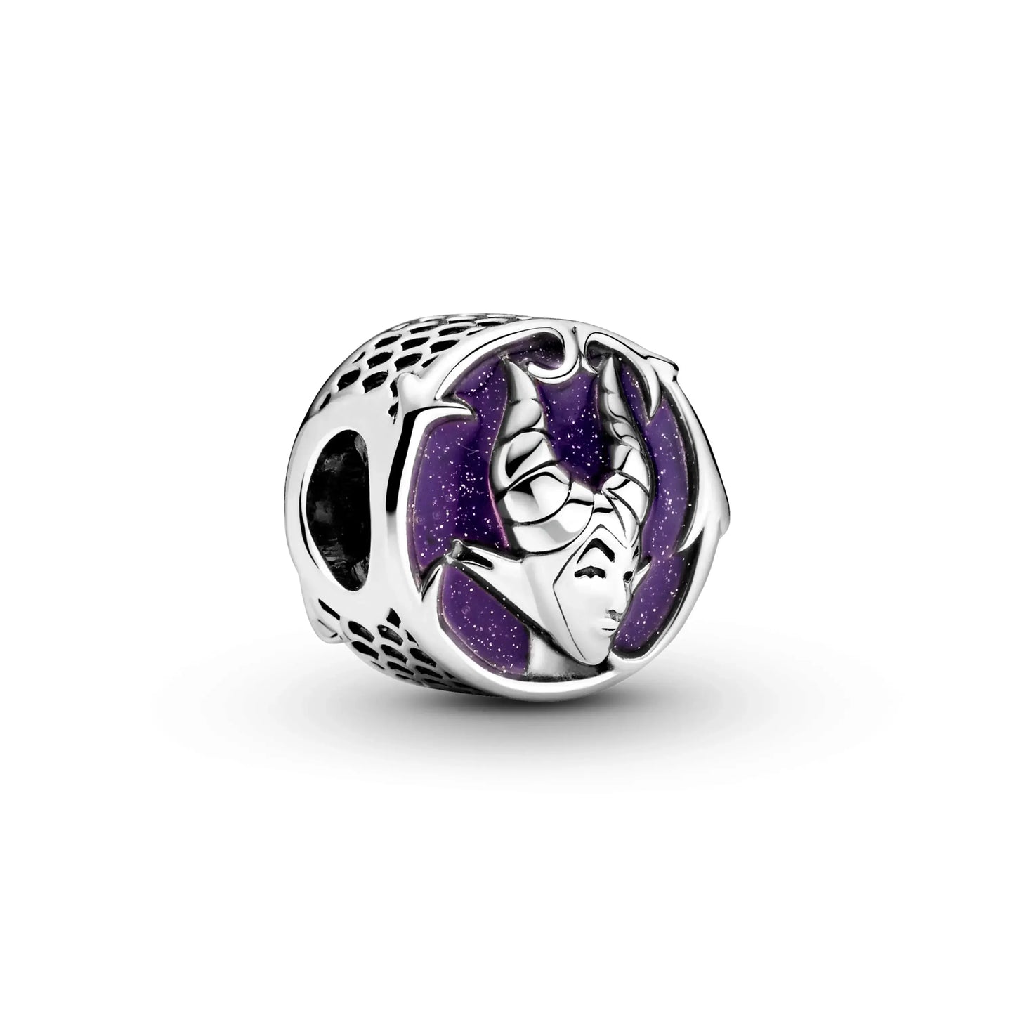 925 sterling silver jewelry MINISO Disney Halloween trio charm suitable for Pando original bracelet women pendant beads DIY gift