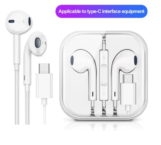 Type-C 3.5mm Wired Earphones And For IPhone