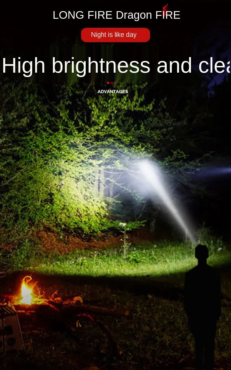 Super Brightest Powerful 5 LED Headlamp Rechargeable Headlamps Waterproof Headlights Head Torch Outdoor Camping Running Lighting