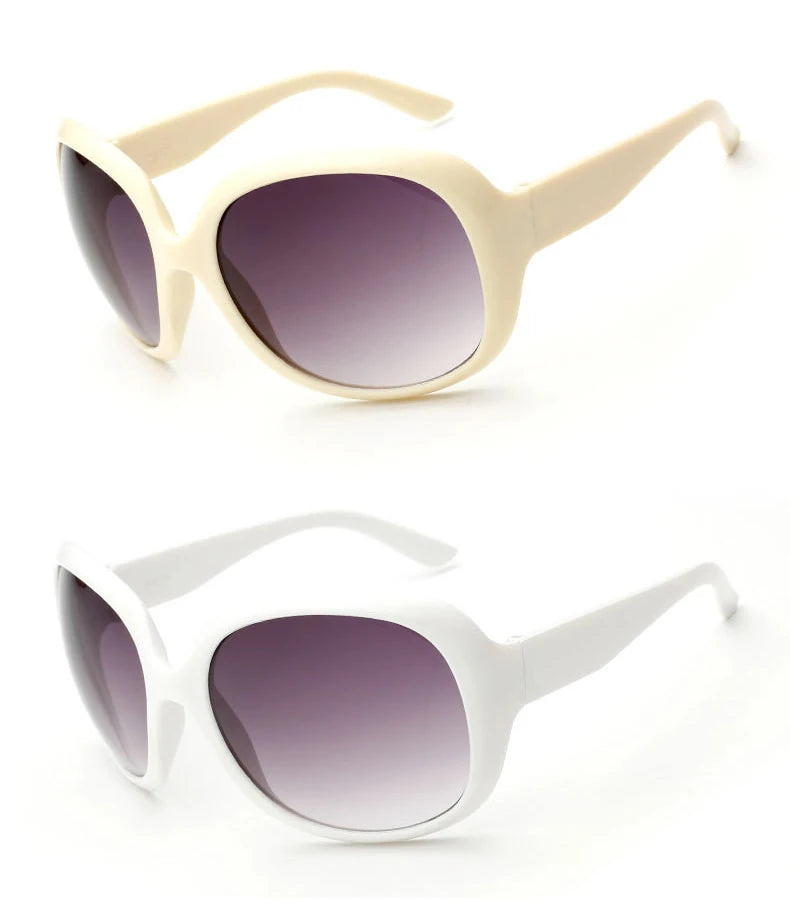 Fashion Women Sunglasses Classic Brand Designer Shades Oversize Oval Shape Sun Glasses Women UV400