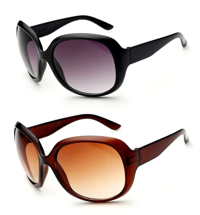 Fashion Women Sunglasses Classic Brand Designer Shades Oversize Oval Shape Sun Glasses Women UV400