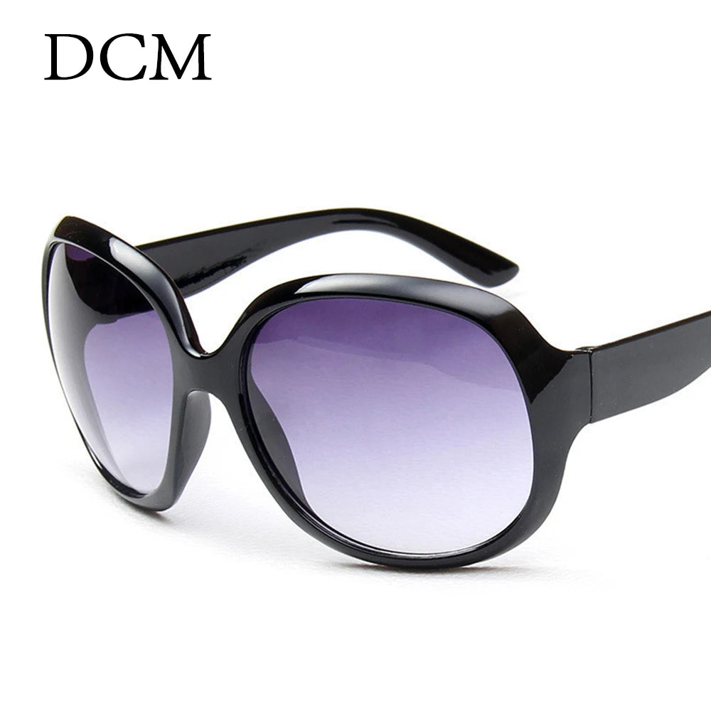 Fashion Women Sunglasses Classic Brand Designer Shades Oversize Oval Shape Sun Glasses Women UV400