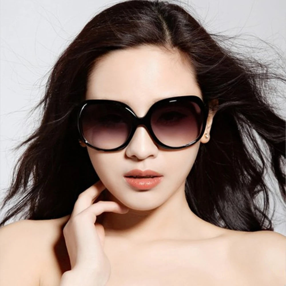 Fashion Women Sunglasses Classic Brand Designer Shades Oversize Oval Shape Sun Glasses Women UV400