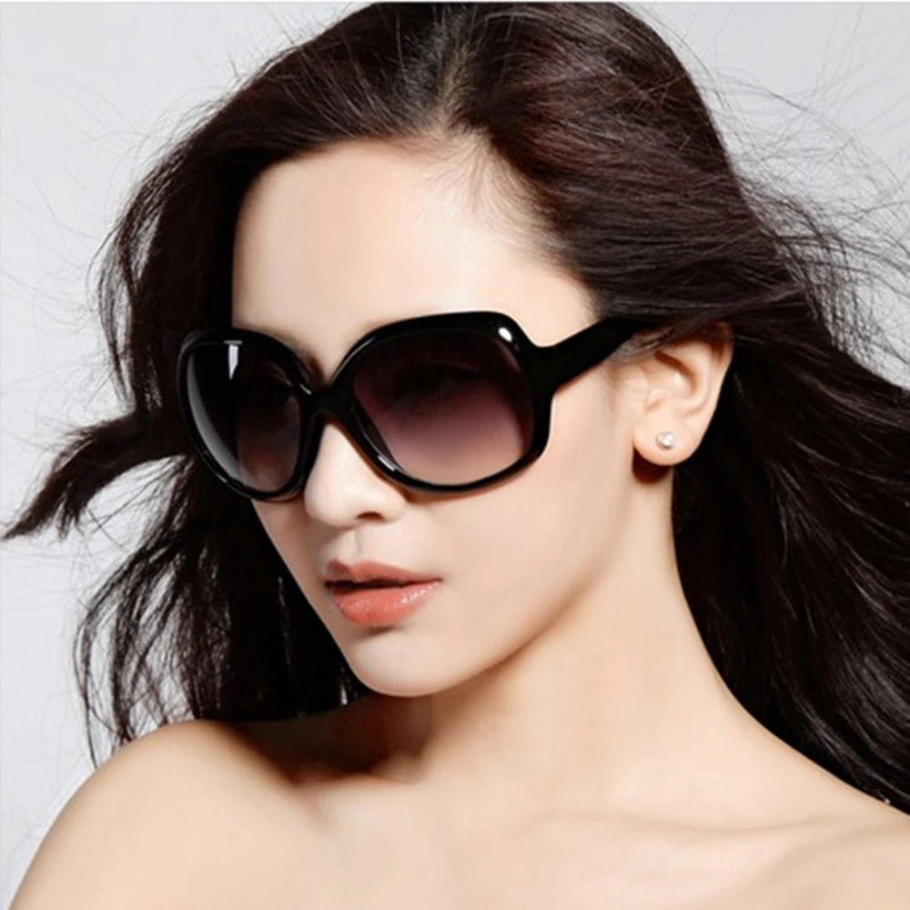 Fashion Women Sunglasses Classic Brand Designer Shades Oversize Oval Shape Sun Glasses Women UV400