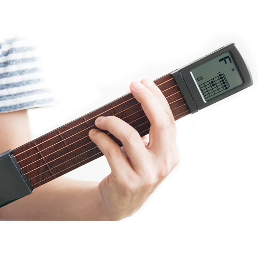 SOLO Portable Guitar Chord Trainer with LCD Display