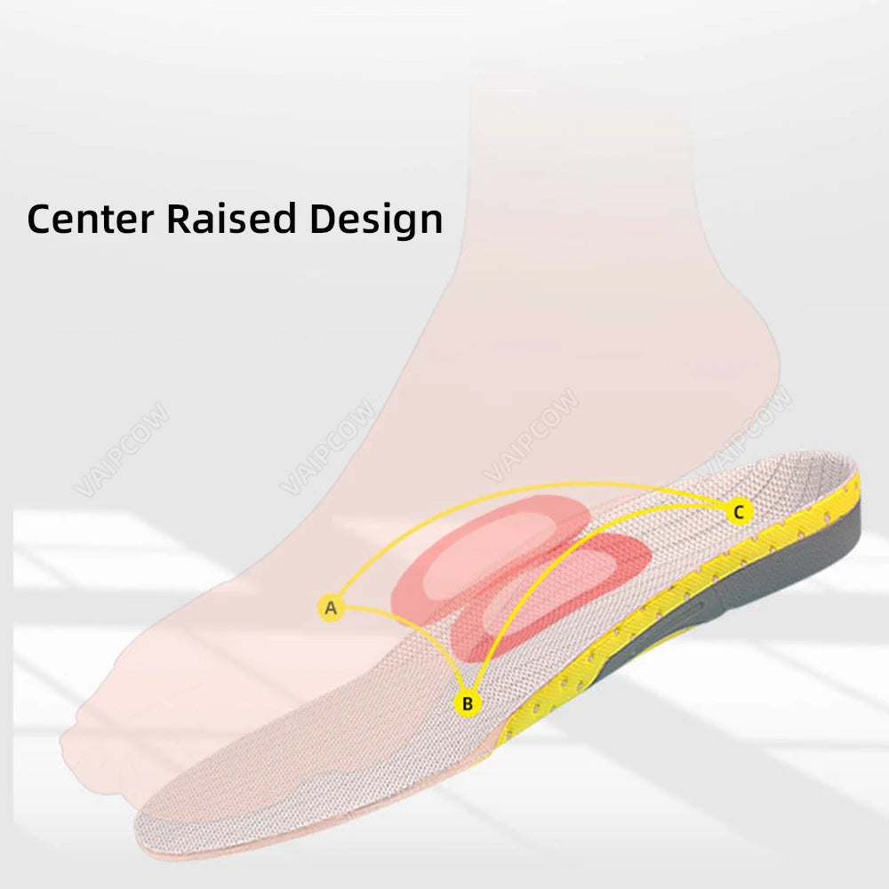 Premium Orthotic Gel Insoles Orthopedic Flat Foot Health Sole Pad For Shoes Insert Arch Support Pad For Plantar fasciitis Unisex