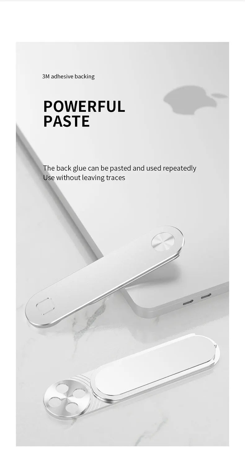 Laptop Screen Support Holder Magnetic Folding Holder Side Mount Tablet Phone Stand Adjustable Display Desktop Bracket