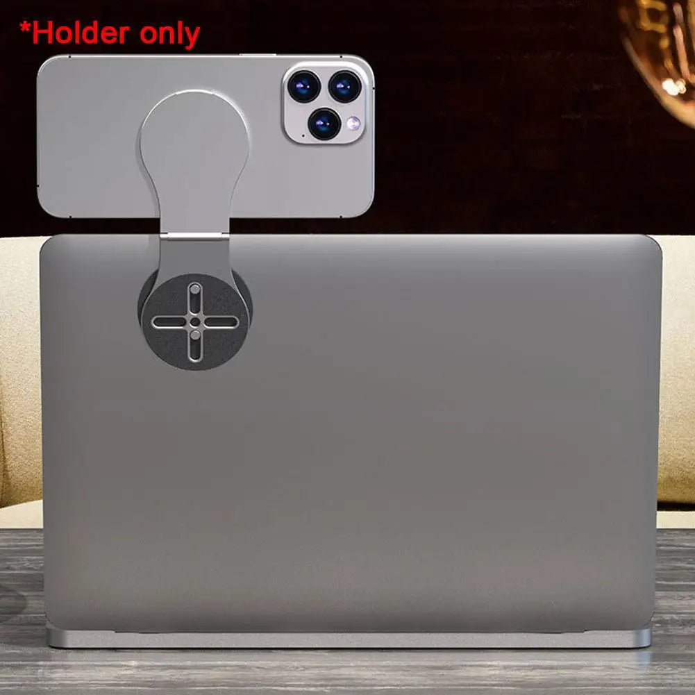 Laptop Screen Support Holder Magnetic Folding Holder Side Mount Tablet Phone Stand Adjustable Display Desktop Bracket
