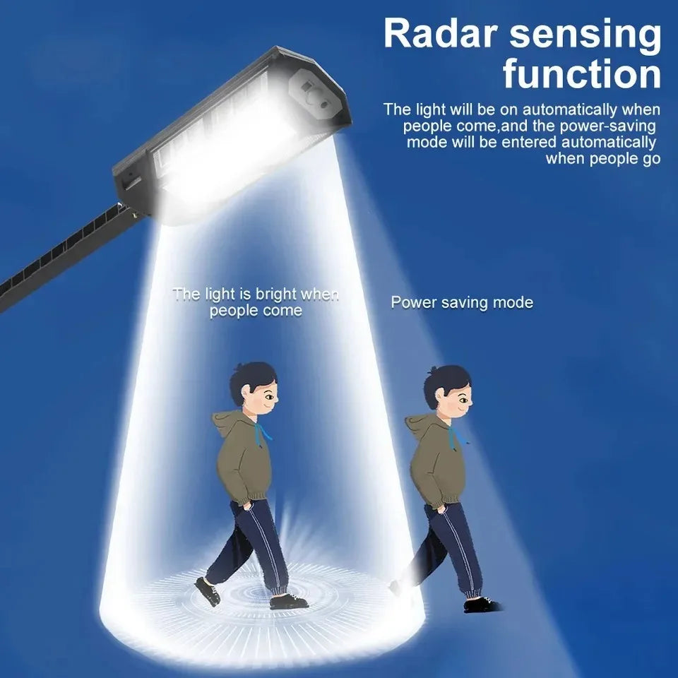 9900LM Newest Solar LED Lights Outdoor Solar Lamp Of Motion Sensor 4 Mode Waterproof IP65 Solar Garden Light Street Yard Lantern