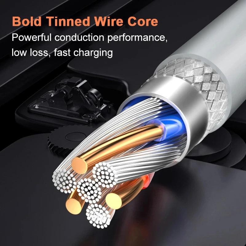 1-5Pcs PD 20W Fast Charging Cable For Apple iPhone 14 11 13 12 Pro Max Plus XS XR Phone USB Data Wire Cord Charger Accessories