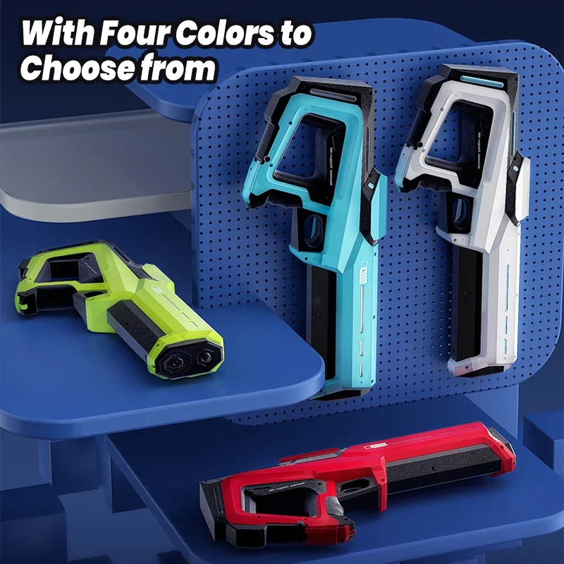 Electric Water Gun Toys Automatic Water Soaker Gun up to 32 FT Long Range Water Blaster Gun Toys for Kid & Adult Ideal Gift Toys
