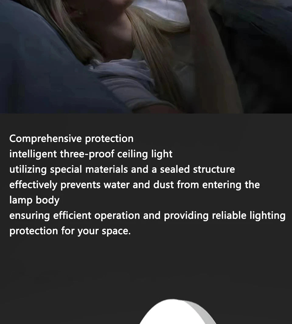 Tuya Bluetooth LED Ceiling Light 85-265V Indoor Round Dimmable Ceiling Lamp for Kitchen Living Room Hallway Home Decor Lighting