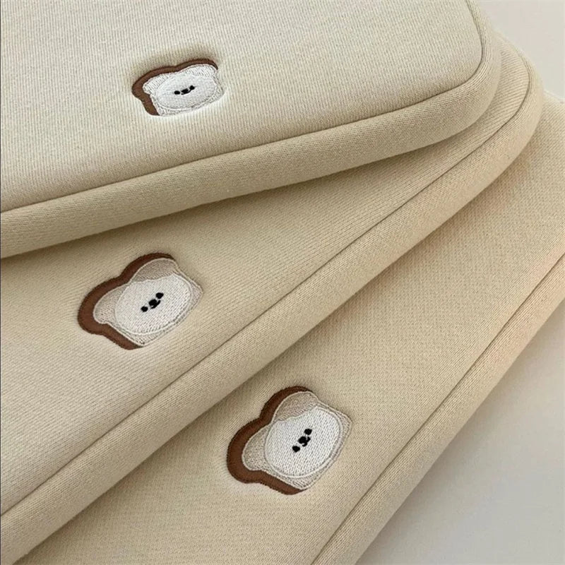 Women Cute Laptop Sleeve Case Table Protective Pouch Bag 11 12 13.6 14 15.6 Inch Cartoon Laptop Zipper Bags for Ipad Macbook HP