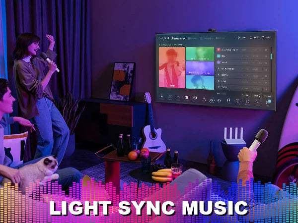 Remote Dimming LED Ceiling Light Smart Lustre RGB Tuya Lighting Bluetooth Home Interior Decoration Alexa Ceiling Panel Lamps Led