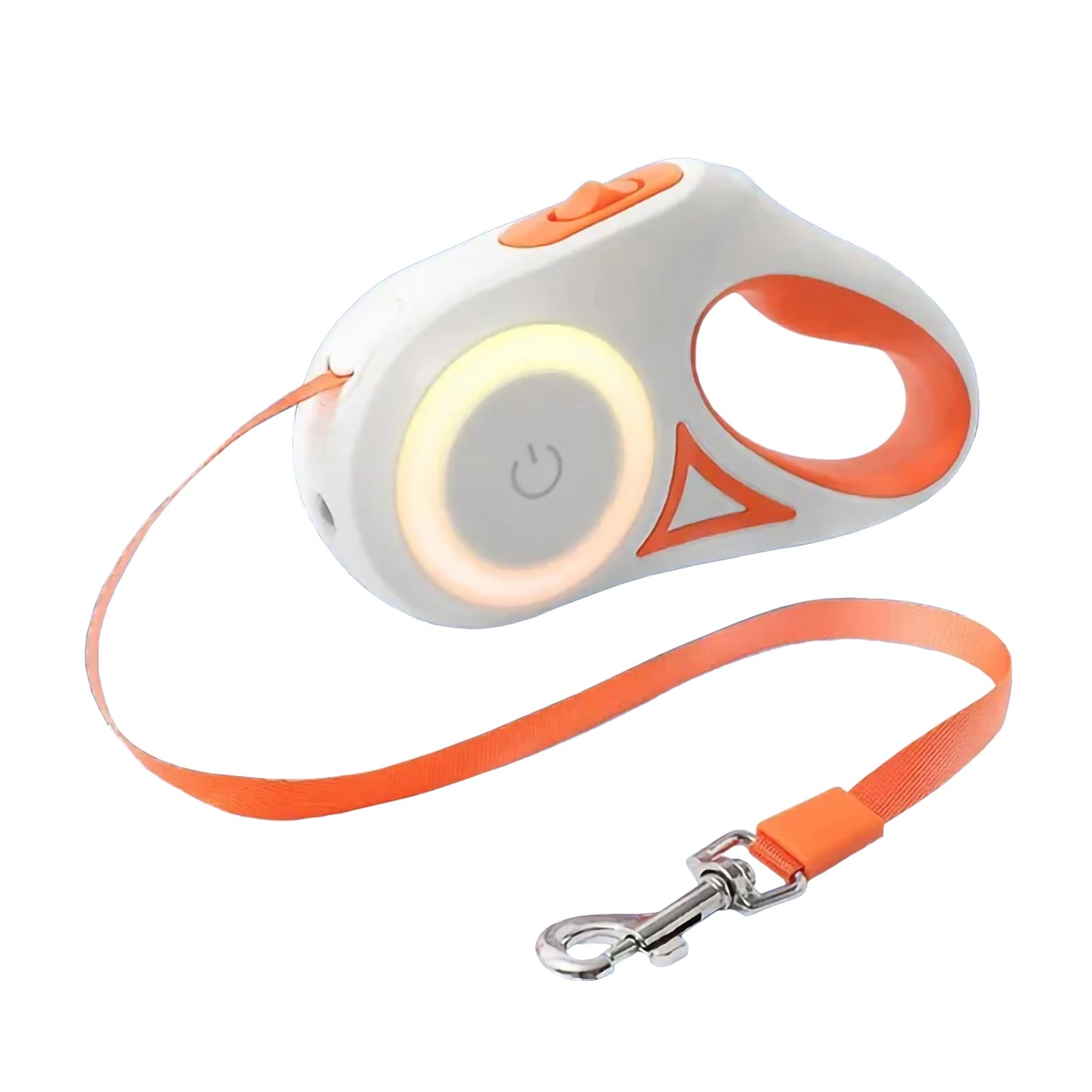 Streamer Led Lights Dog Leash Automatic Extending Nylon Leash Leads Premium Durable Pet Walking Leads Traction Rope Pet Products