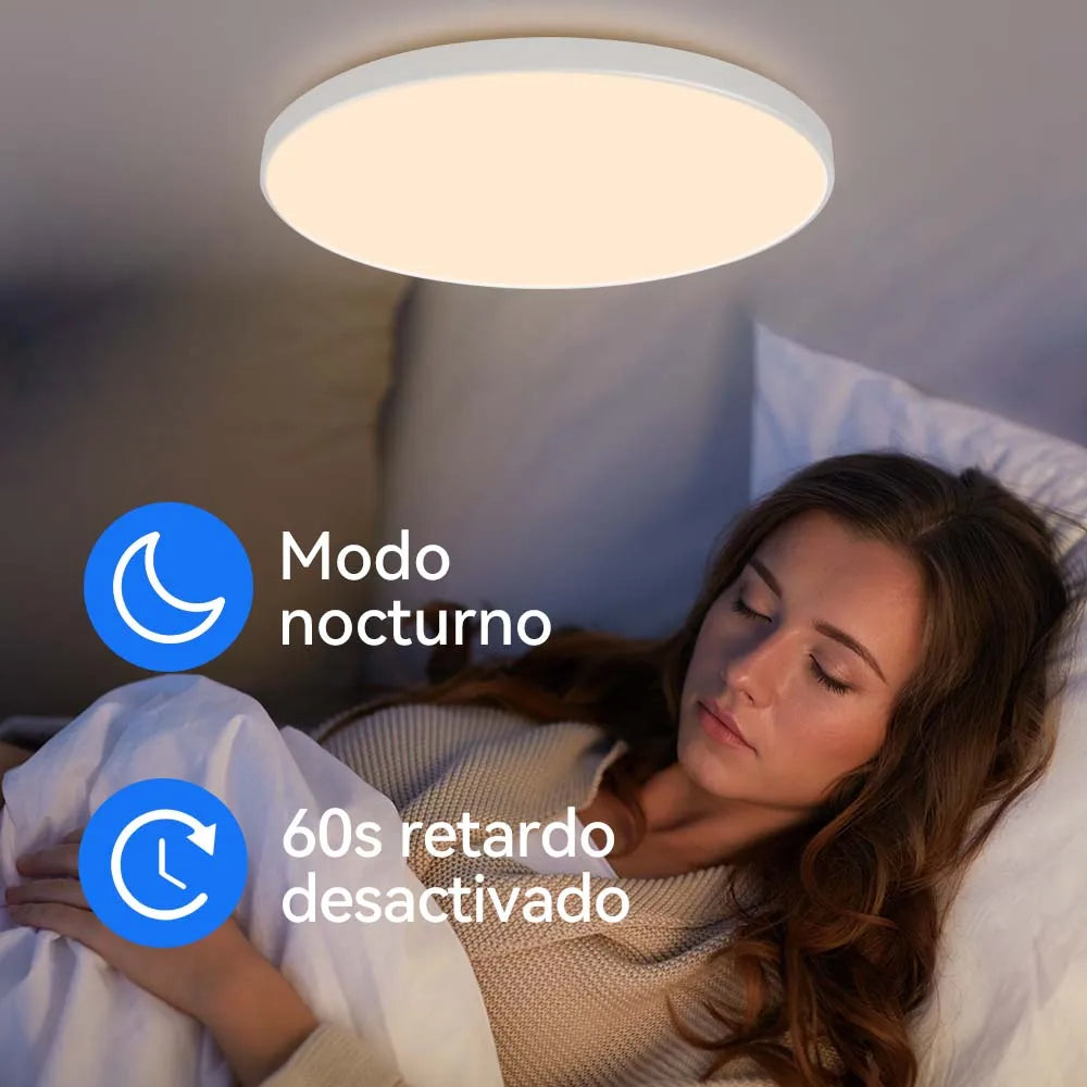 Remote Dimming LED Ceiling Light Smart Lustre RGB Tuya Lighting Bluetooth Home Interior Decoration Alexa Ceiling Panel Lamps Led