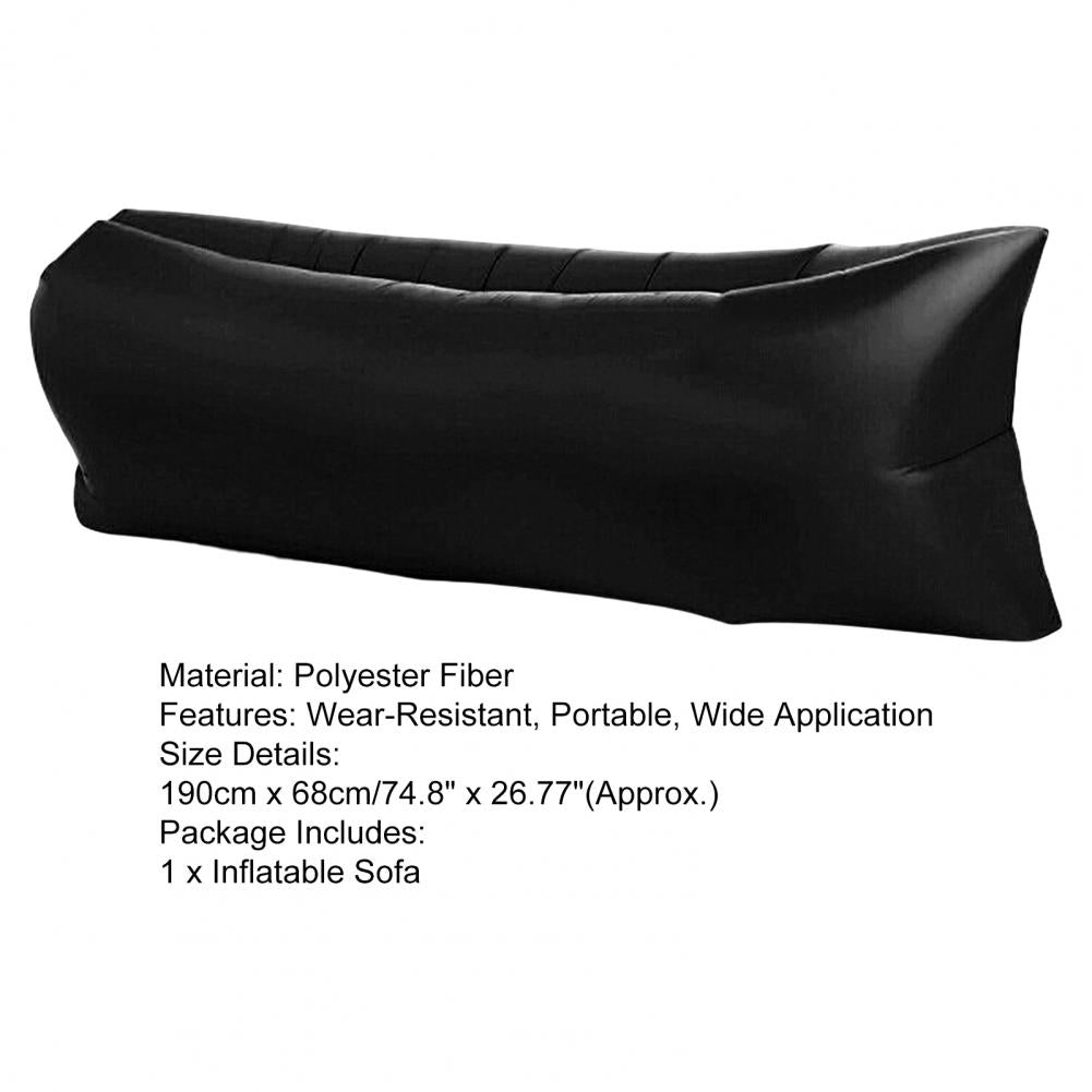 Air Sofa Versatile Sleeping Bag Inflatable Air Lazy Sofa Foldable Sofa Chair  Fashion Manufacturers Lazy Chair for Outdoor