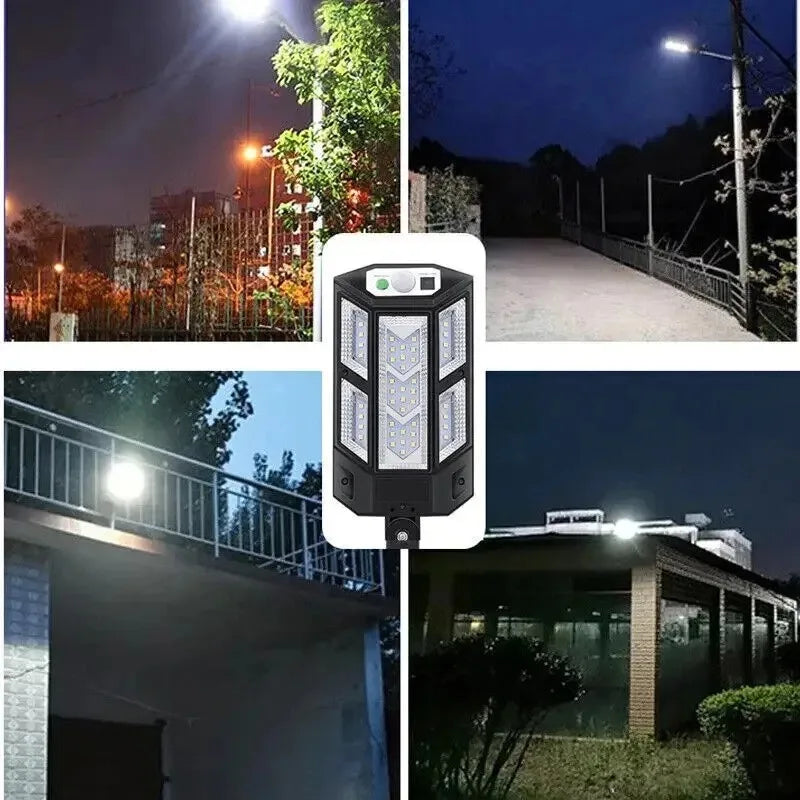 9900LM Newest Solar LED Lights Outdoor Solar Lamp Of Motion Sensor 4 Mode Waterproof IP65 Solar Garden Light Street Yard Lantern