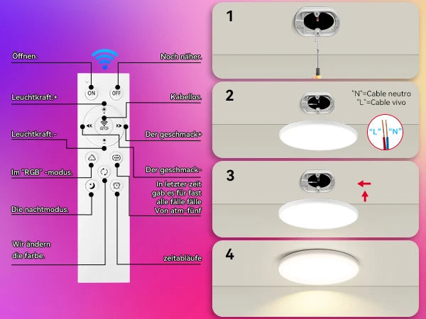 Remote Dimming LED Ceiling Light Smart Lustre RGB Tuya Lighting Bluetooth Home Interior Decoration Alexa Ceiling Panel Lamps Led