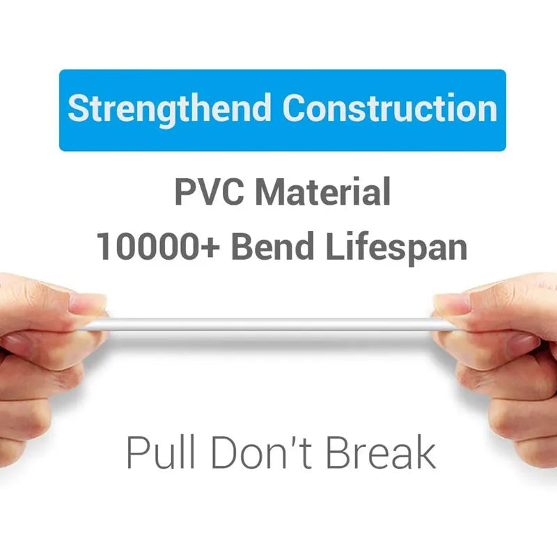 10/100pcs 1m 3ft Type C Cable Micro USB Charger Cables For Samsung S20 S9 S8 Xiaomi Huawei Charging Cable