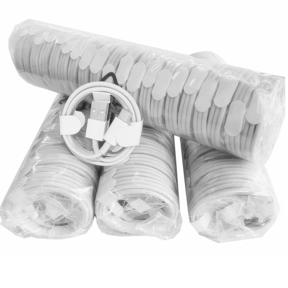 10/100pcs 1m 3ft Type C Cable Micro USB Charger Cables For Samsung S20 S9 S8 Xiaomi Huawei Charging Cable