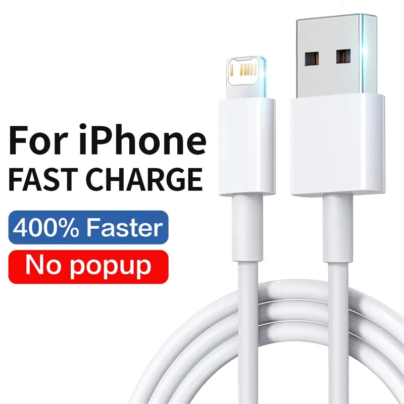 1-5Pcs PD 20W Fast Charging Cable For Apple iPhone 14 11 13 12 Pro Max Plus XS XR Phone USB Data Wire Cord Charger Accessories