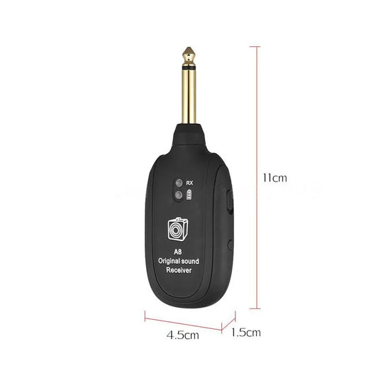Guitar Wireless Transmitter Rechargeable Receiver