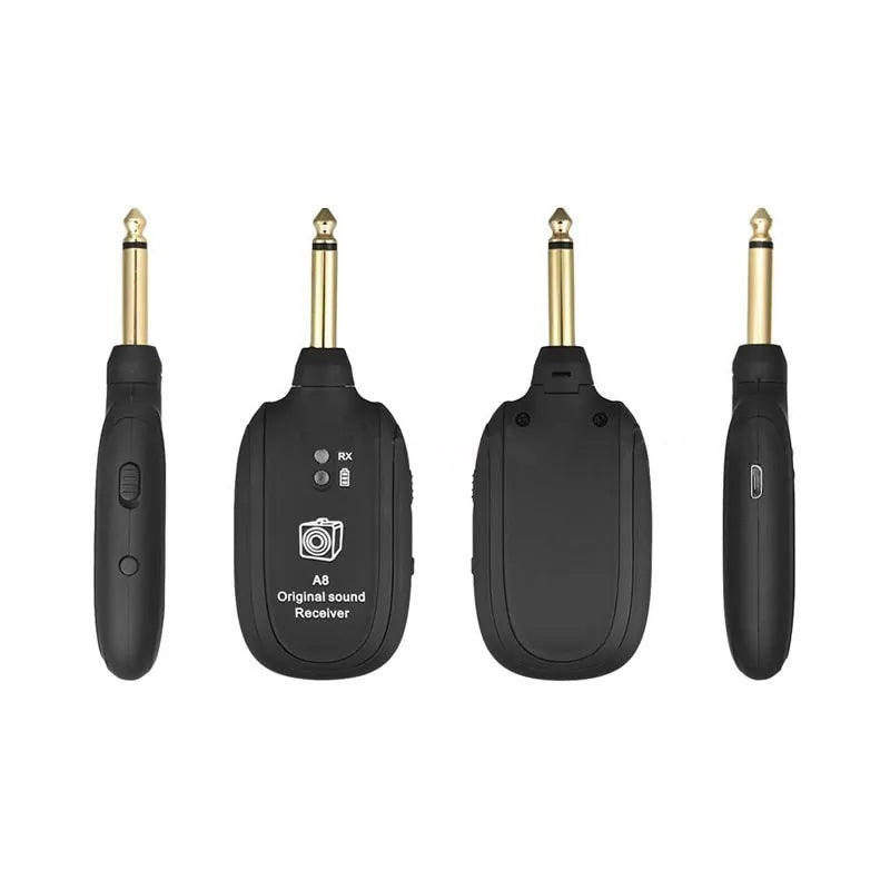 Guitar Wireless Transmitter Rechargeable Receiver