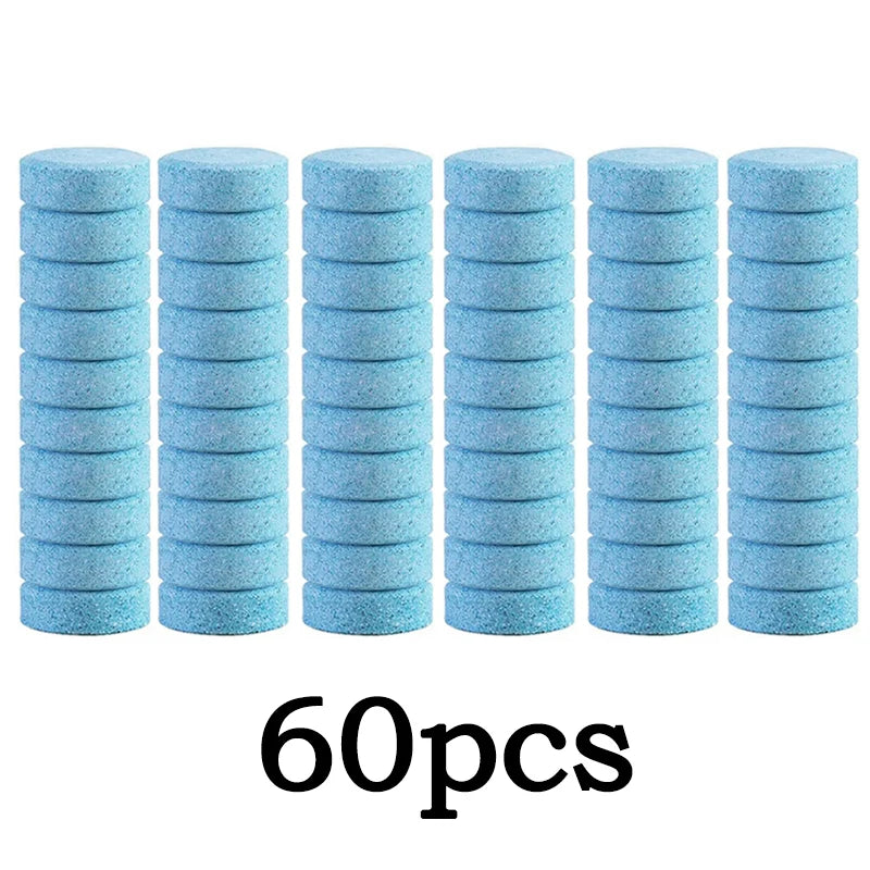 Solid Cleaner Car Windscreen Cleaner Effervescent Tablet Auto Wiper Glass Solid Cleaning Concentrated Tablets Detergent