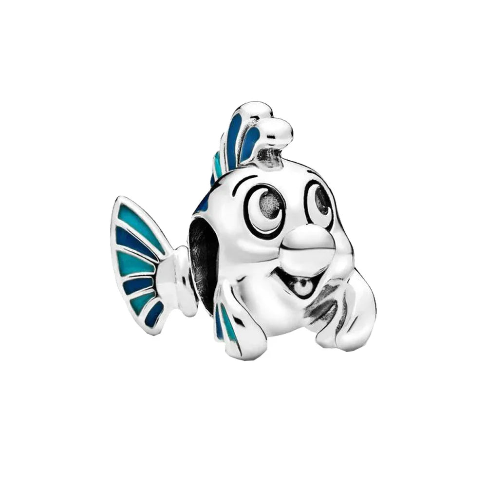 New Sterling Silver Charm 100th anniversary pendant Fit Original Pandora Bracelet Herocross Disney Micky Women DIY jewelry gift