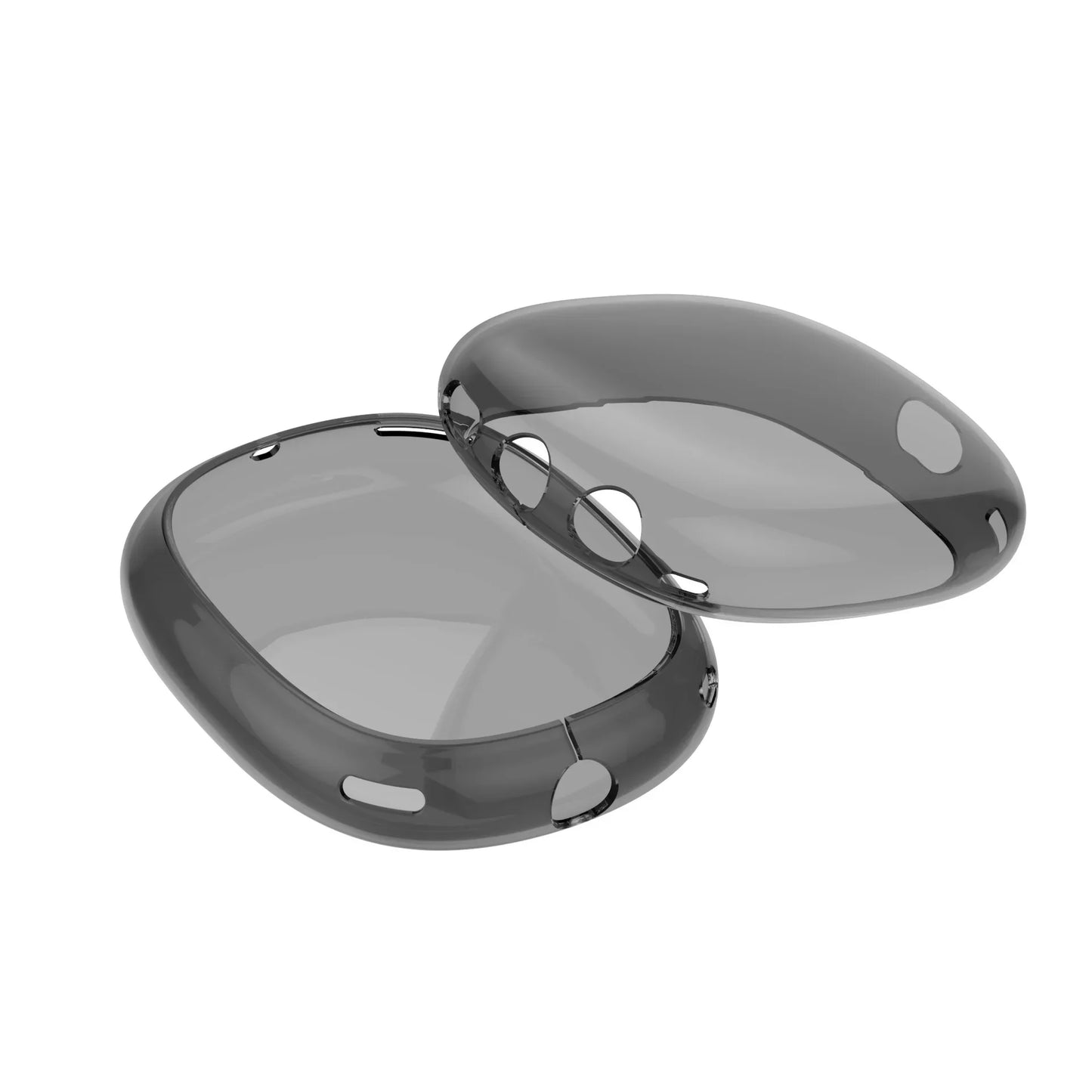 For Air Pods Max Transparent Case Protective Cover Headset Skin Cover Anti-Scratch For AirPods Headset Transparent Protect Shell