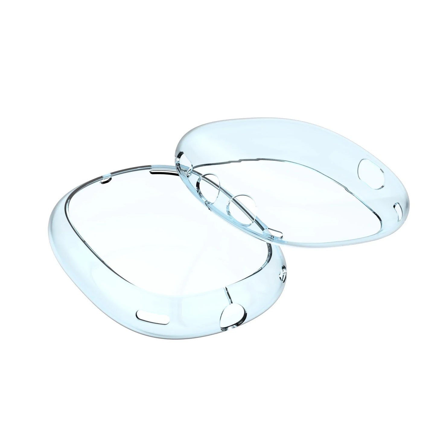 For Air Pods Max Transparent Case Protective Cover Headset Skin Cover Anti-Scratch For AirPods Headset Transparent Protect Shell
