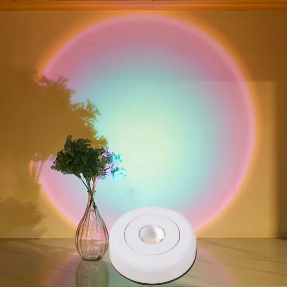 Bedroom Decor Lights Touch Sunset Lamp Cabinet Ambient Night Light for Wall Lamps Kitchen Closet Cupboard Decoration Lightinng