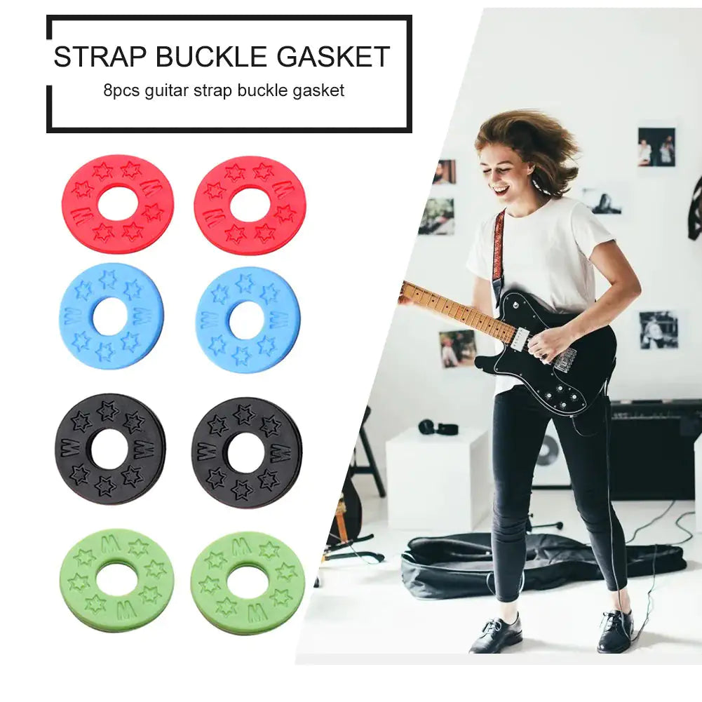 Rubber Guitar Strap Locks